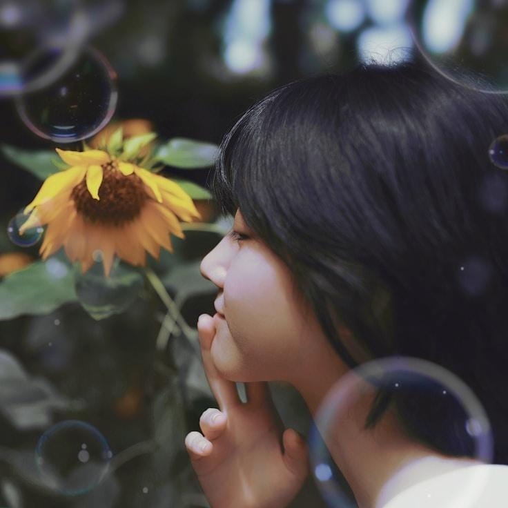 Portrait of Mira Singh meditation instructor